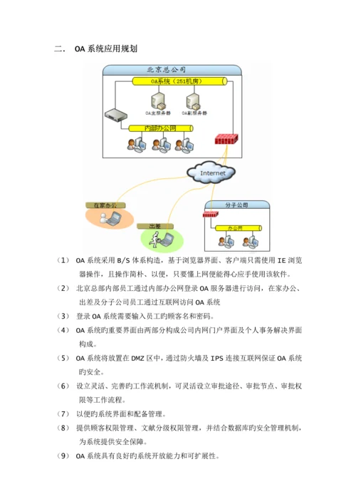 OA系统实现的目标.docx