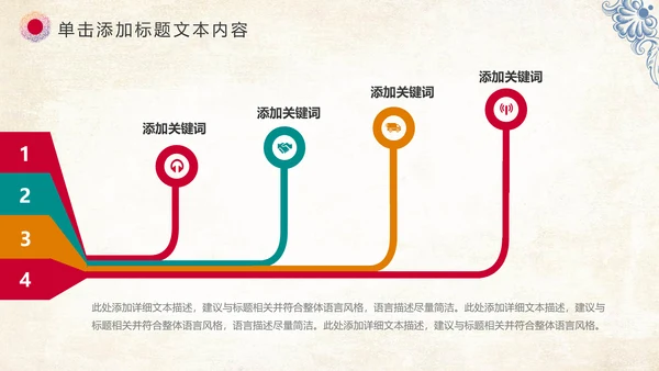 唯美新疆维吾尔族风格民族风传统文化ppt模板