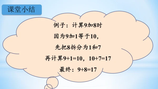 20以内的进位加法（9加几课件）(共25张PPT)一年级上册数学人教版