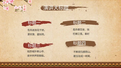 传统宫廷风格故宫文化动态PPT