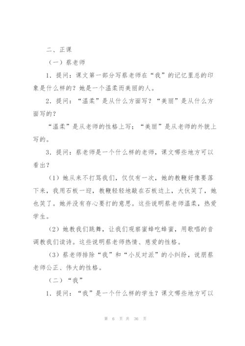 我的老师教案(多篇).docx