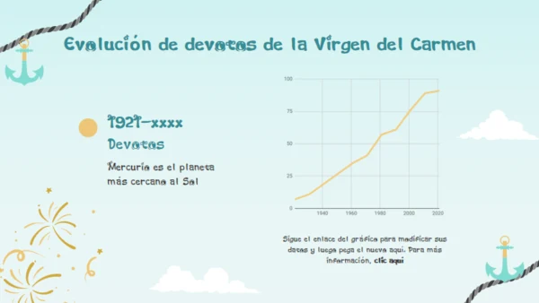 卡门圣母节介绍通用PPT模板