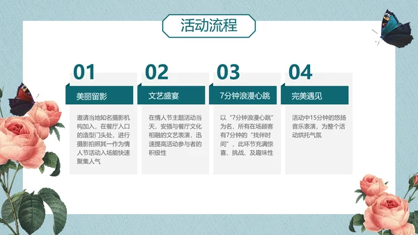 简约风情人节营销活动
