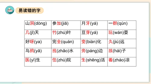 （统编版）2023-2024学年一年级语文上册单元速记巧练第八单元（复习课件）