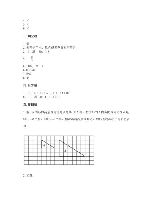 六年级下册数学《期末测试卷》及完整答案【必刷】.docx