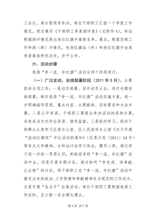 争一流、夺红旗活动实施方案.docx