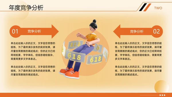 电商运营年终复盘数据分析报告通用PPT模版