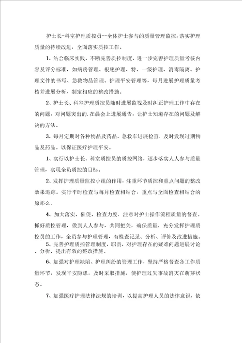 护理文书质控工作计划范文3篇