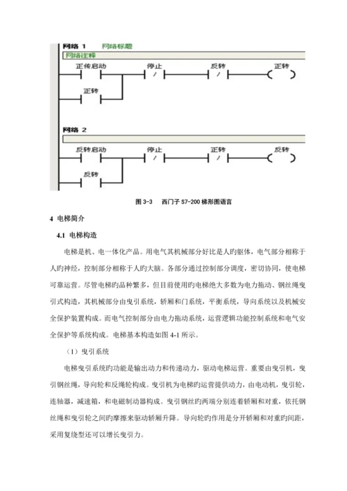 基于PLC的六层电梯系统综合设计.docx