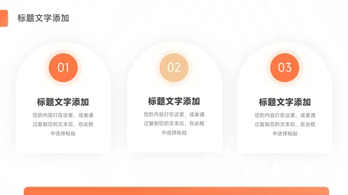橙色简洁人物志员工转正答辩PPT模板