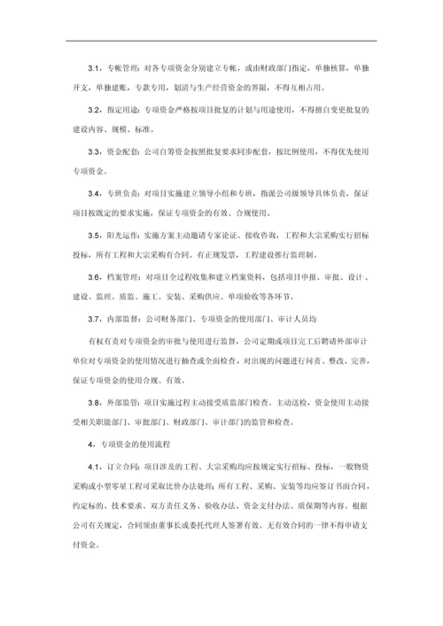 公司专项资金管理使用制度篇一.docx