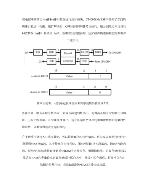DSP优质课程设计基础报告精.docx