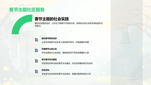春节文化教学策略PPT模板