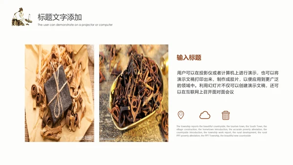 传统中医学中医院中医文化中草药PPT模板
