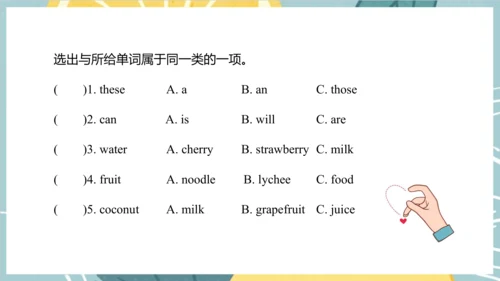 Unit 6  It's a grapefruit. Lesson 33 - Lesson 34 课