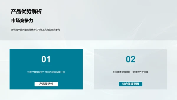 健康保险产品创新PPT模板