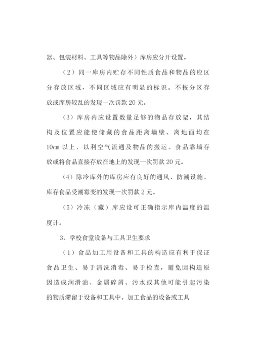 学校食堂管理制度及管理规定.docx