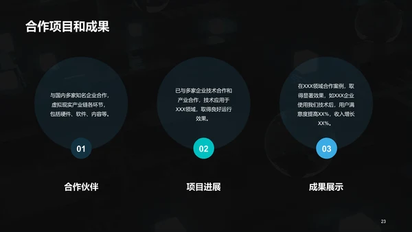 蓝色IT互联网技术研讨发布会PPT模板