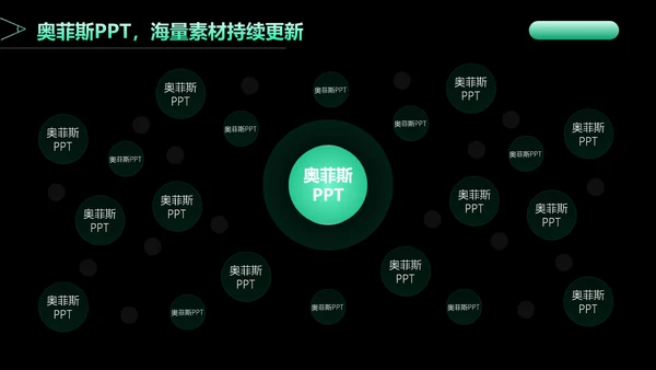 科技风黑绿色论文答辩PPT