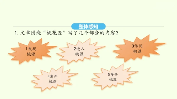 第9课 桃花源记 统编版语文八年级下册 同步精品课件