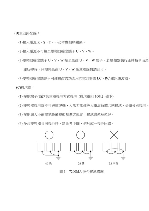 东元MA变频器专项说明书.docx