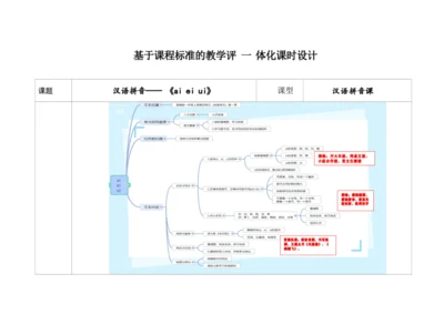 【新教材】10《ai ei ui》第一课时 教学设计