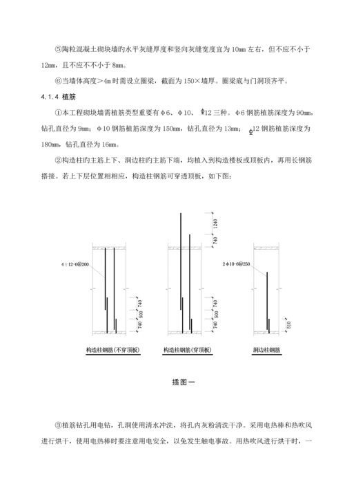 二次结构及粗装修综合施工专题方案.docx