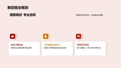 就业路规划