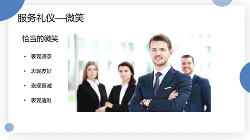 物业服务礼仪及礼貌用语PPT模板