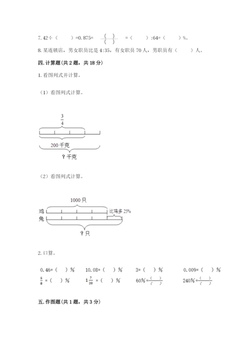 北师大版六年级下册数学期末测试卷审定版.docx