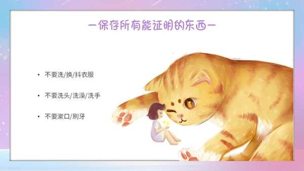 唯美梦幻守护花蕾行动预防性侵安全教育主题班会PPT守护花蕾计划