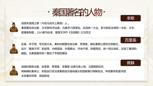 《大秦帝国》介绍兵马俑战车PPT模板