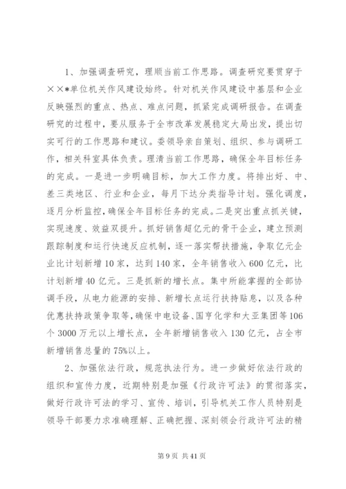 工商局作风建设整改方案.docx