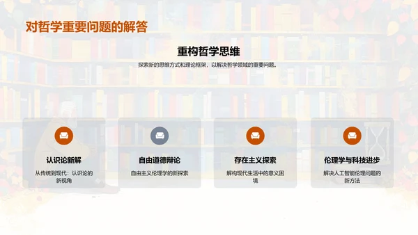 哲学开题报告答辩PPT模板