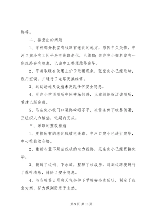 付家店中心校安全隐患排查及整改报告.docx