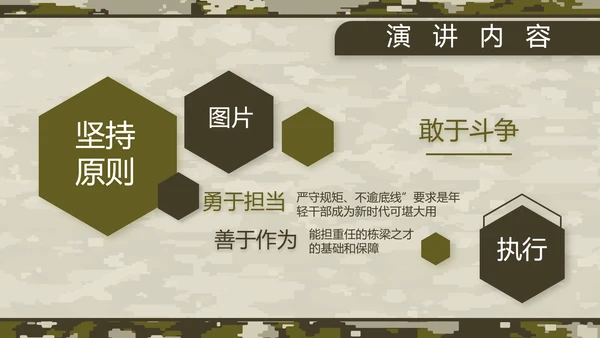 迷彩风部队军事工作总结汇报动态PPT