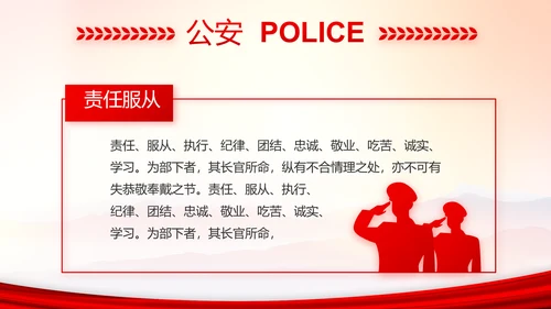 忠诚铸警魂护航新征程公安警察动态PPT模板
