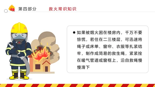 全国消防日防灾治火救火逃生安全知识培训