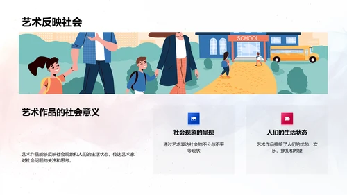 艺术大师生涯解析PPT模板
