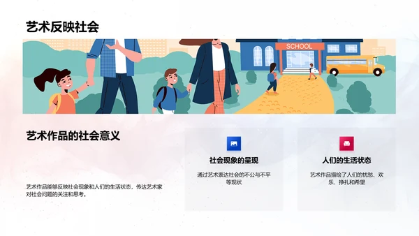 艺术大师生涯解析PPT模板