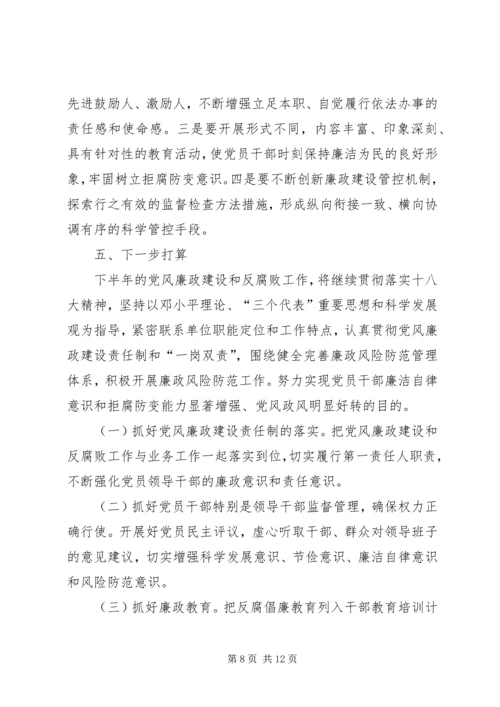 篇一：XX年党风廉政建设的自查报告.docx