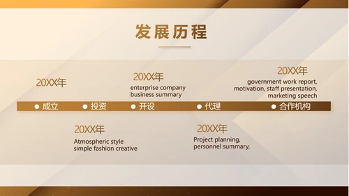 大气金融企业宣传画册公司简介产品介绍动态PPT模板