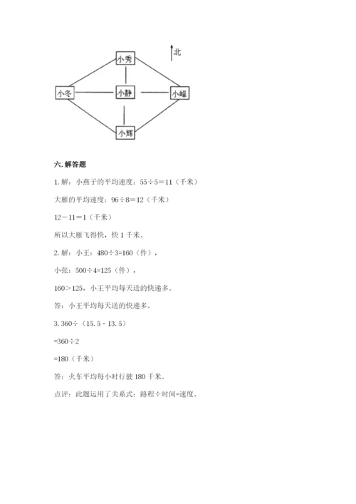 小学数学三年级下册期中测试卷含完整答案【全国通用】.docx