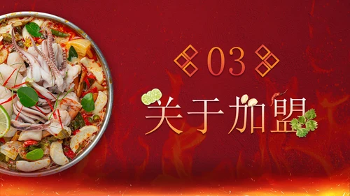 实景火锅特色美食营销方案PPT模板