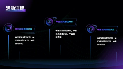 数字音乐数码产品直播活动通用PPT模板