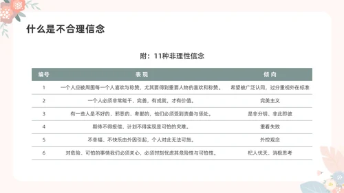 彩色水彩小清新大学生情绪管理主题班会PPT
