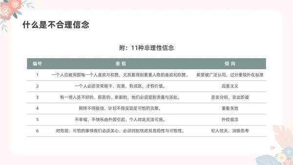 彩色水彩小清新大学生情绪管理主题班会PPT