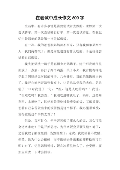 在尝试中成长作文600字-6.docx