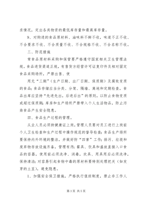 食品卫生安全应急处理预案 (5).docx