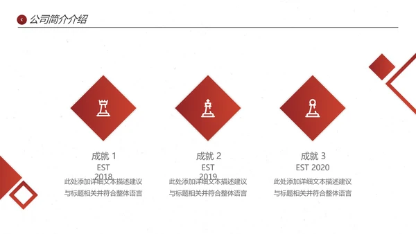 欧美大气企业宣传公司简介创意PPT模板